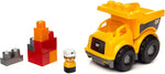 Mega Bloks CAT Lil' Dump Truck with Big Building Blocks