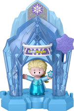 Little People – Disney Frozen Elsa's Palace Portable Playset with Figure
