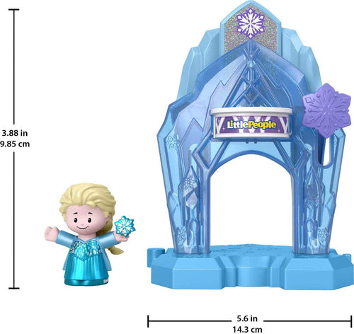 Little People – Disney Frozen Elsa's Palace Portable Playset with Figure