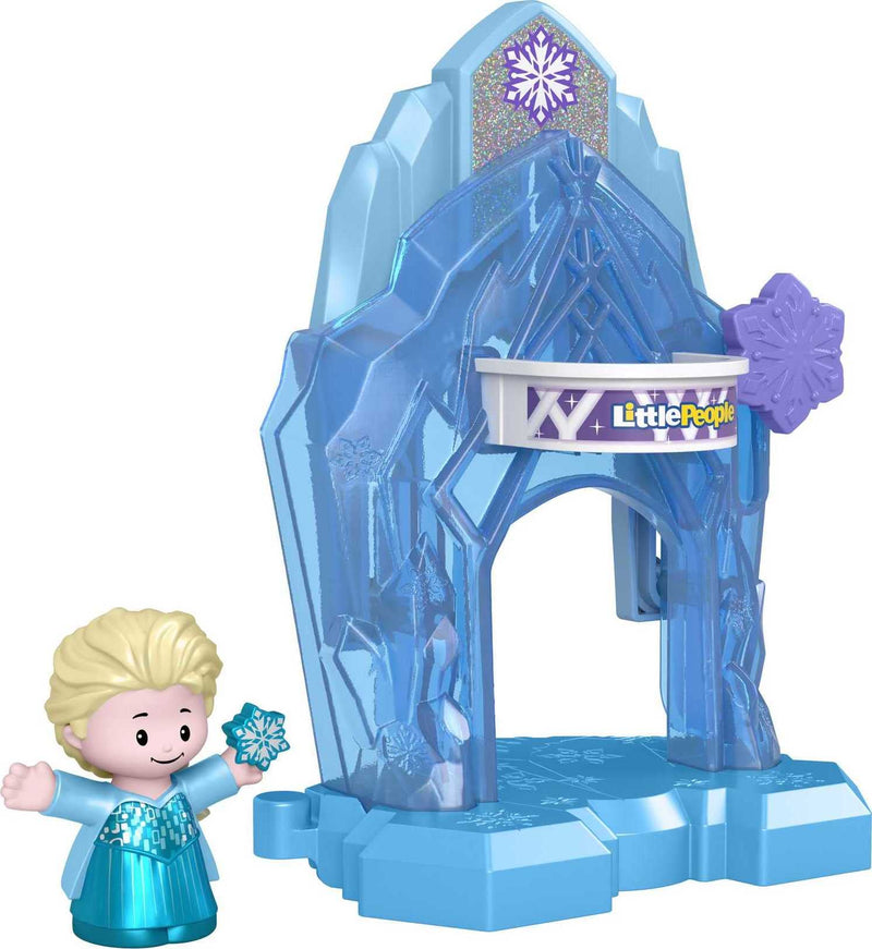 Little People – Disney Frozen Elsa's Palace Portable Playset with Figure