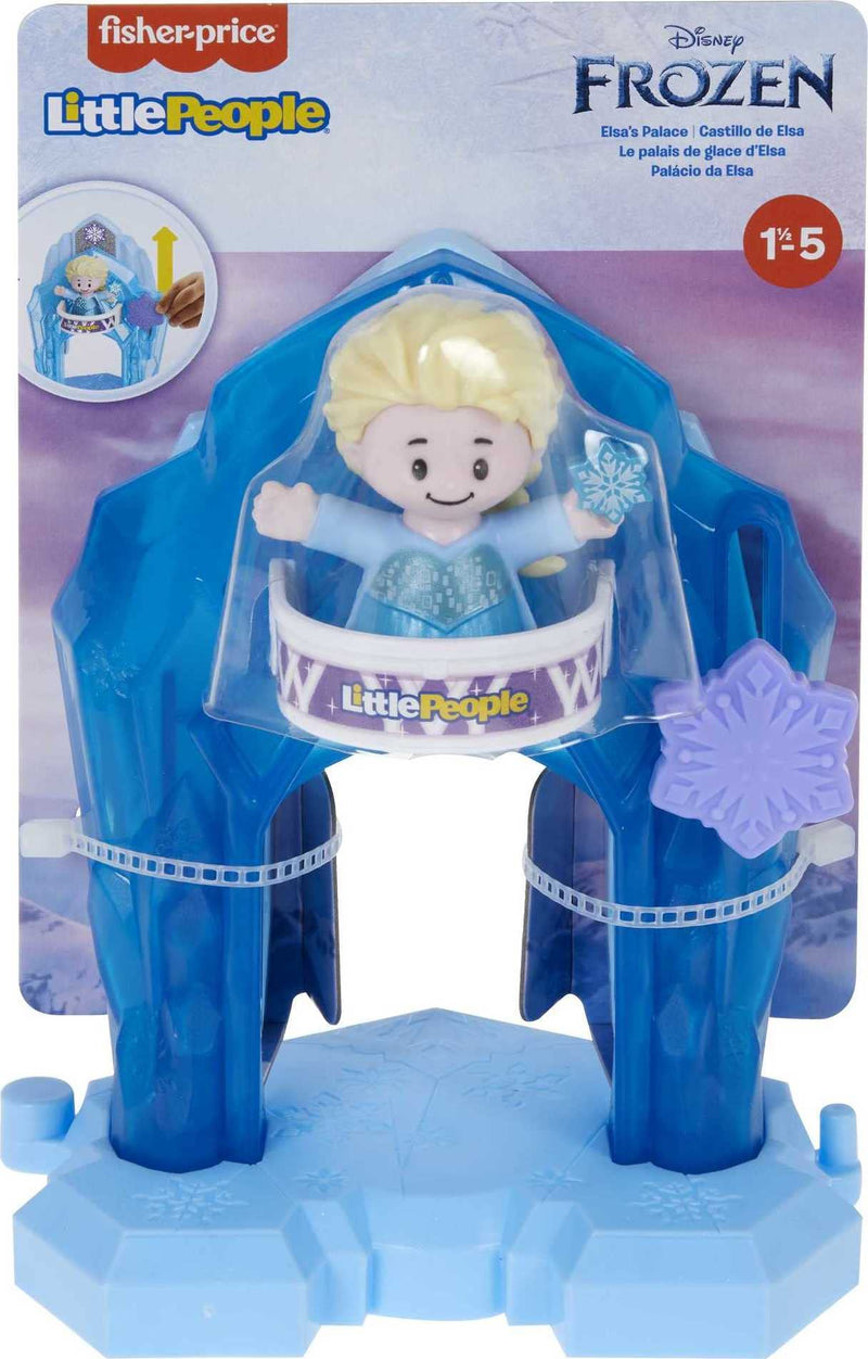 Little People – Disney Frozen Elsa's Palace Portable Playset with Figure