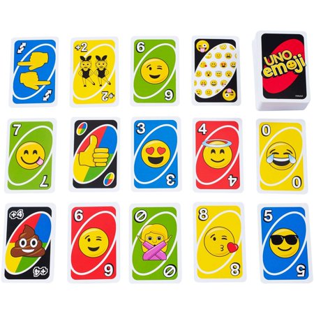 UNO Emojis Edition Card Game