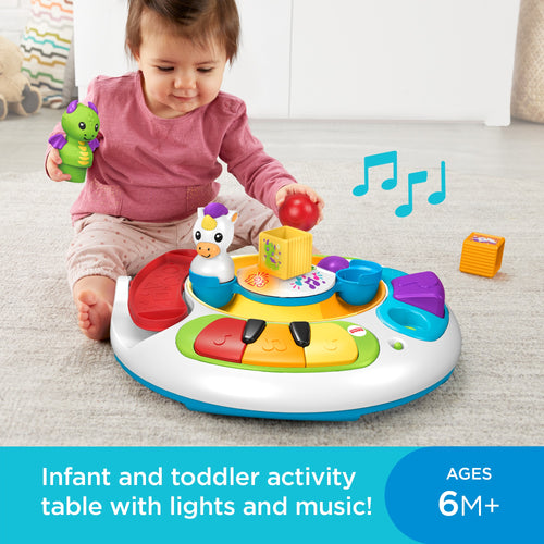 Fisher-Price Enchanted Friends Learning Table, Interactive with Music