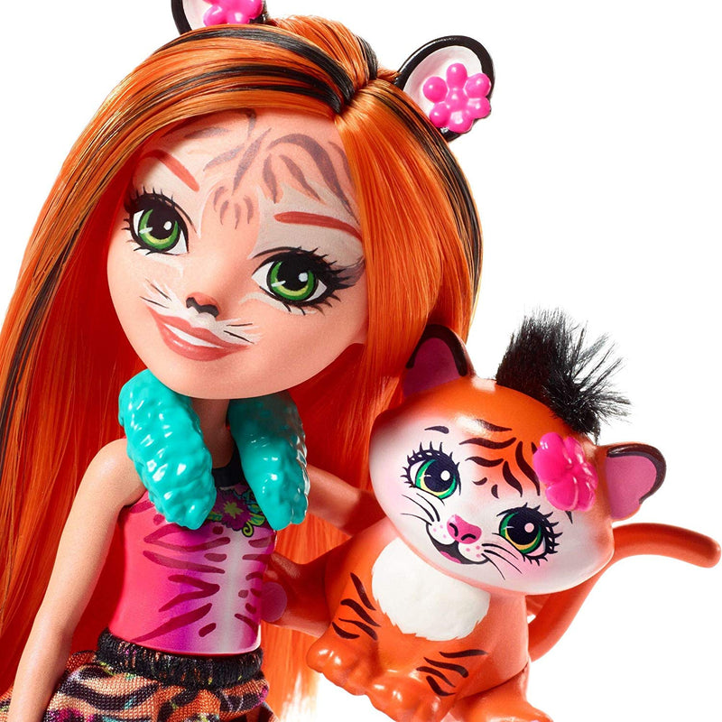 Enchantimals Tanzie Tiger Doll & Tuft Figure