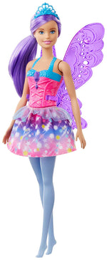 Barbie Dreamtopia Fairy Doll 12 Inch with Purple Hair and Wings