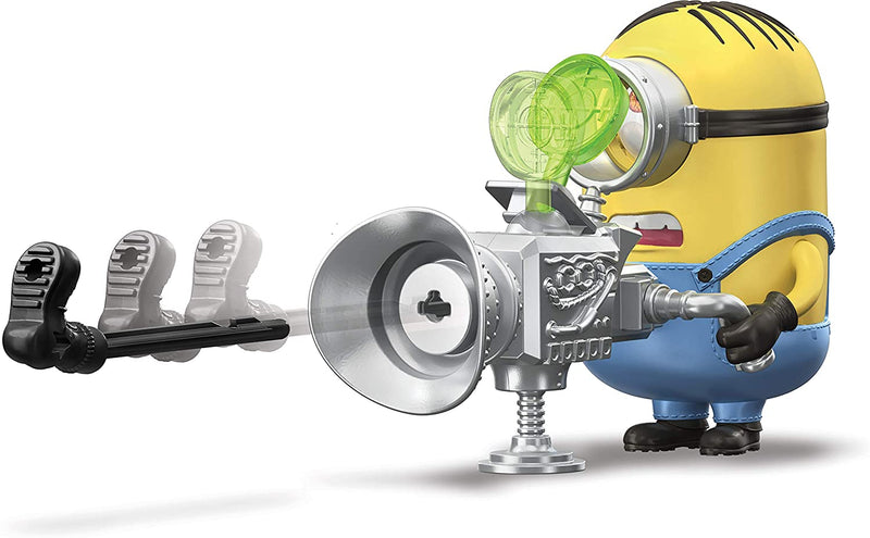 Minions The Rise of Gru Loud N’ Rowdy Stuart Talking Action Figure with Fart Cannon Toy