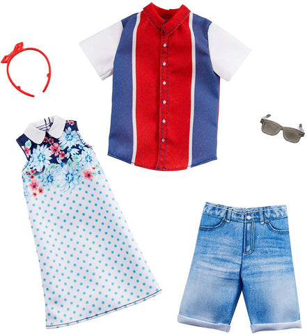 特別価格Barbie Clothes: 1 Outfit and 2 Accessories Dolls, 6好評販売中