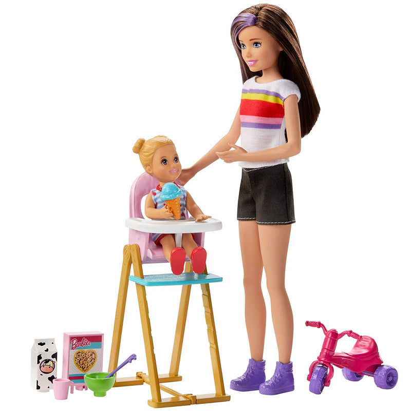 Barbie Skipper Babysitters Inc. Feeding Playset