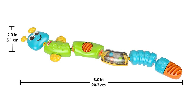 Fisher-Price Brilliant Basics Snap-Lock Caterpillar