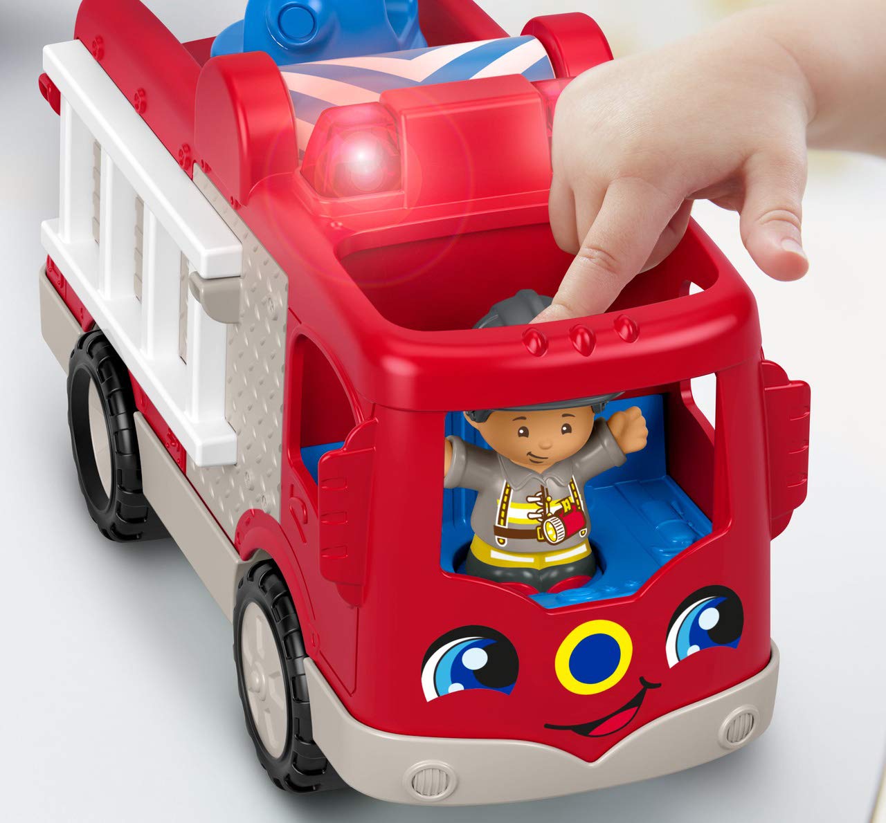 Little people helping others fire truck clearance