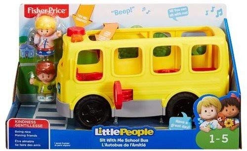 Little People Sit With Me School Bus with Lights, Sounds & Songs
