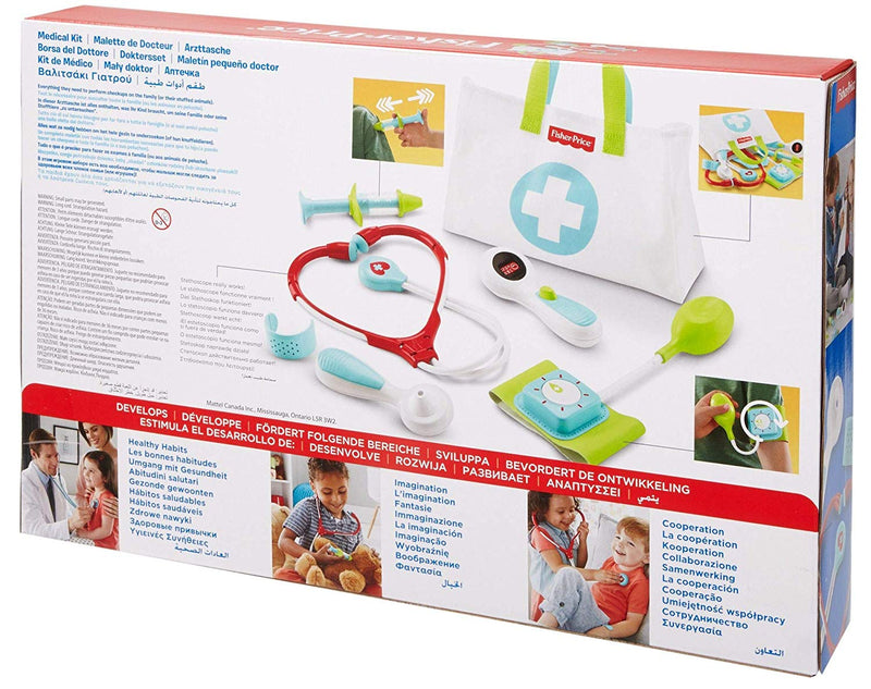 Medical Kit with Doctor Health Bag Playset
