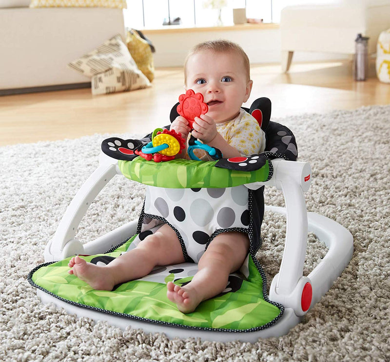 Fisher-Price Sit-Me-Up Floor Seat Panda Paws