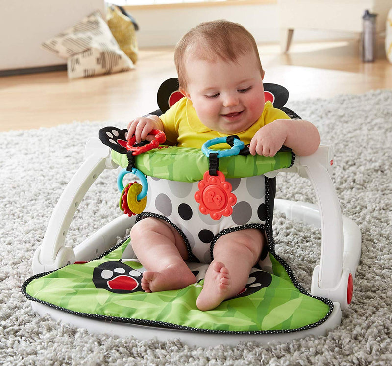 Fisher-Price Sit-Me-Up Floor Seat Panda Paws