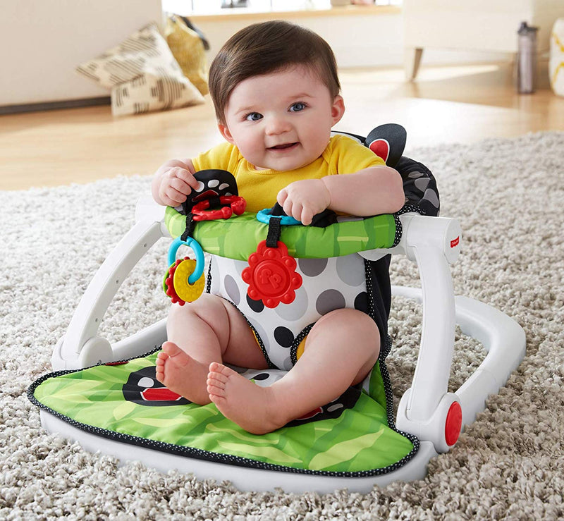 Fisher-Price Sit-Me-Up Floor Seat Panda Paws