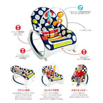 Fisher-Price Baby Infant-to-Toddler Rocker, Navy dots