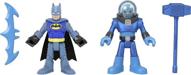 Fisher-Price Imaginext Dc Super Friends Batman & Mr Freeze Figure Set