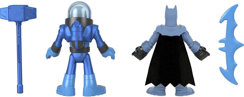Fisher-Price Imaginext Dc Super Friends Batman & Mr Freeze Figure Set