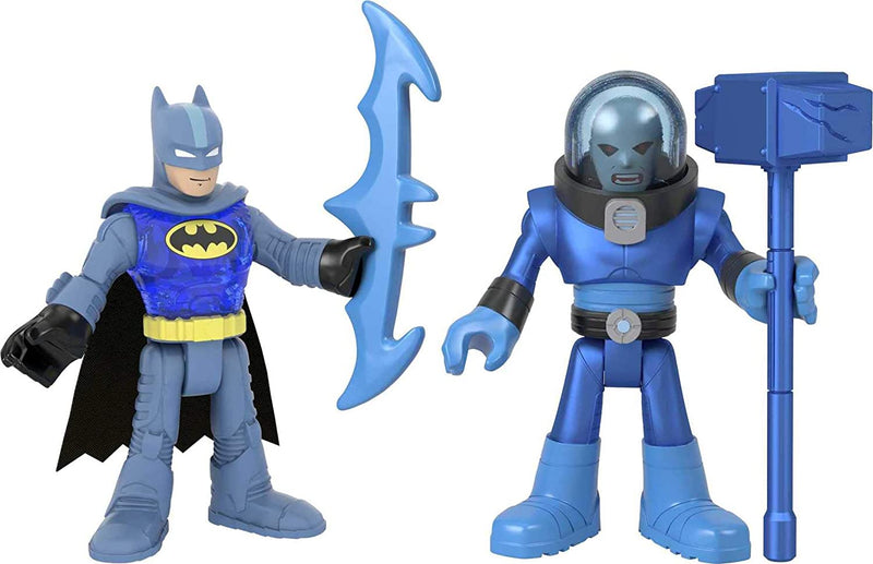 Fisher-Price Imaginext Dc Super Friends Batman & Mr Freeze Figure Set