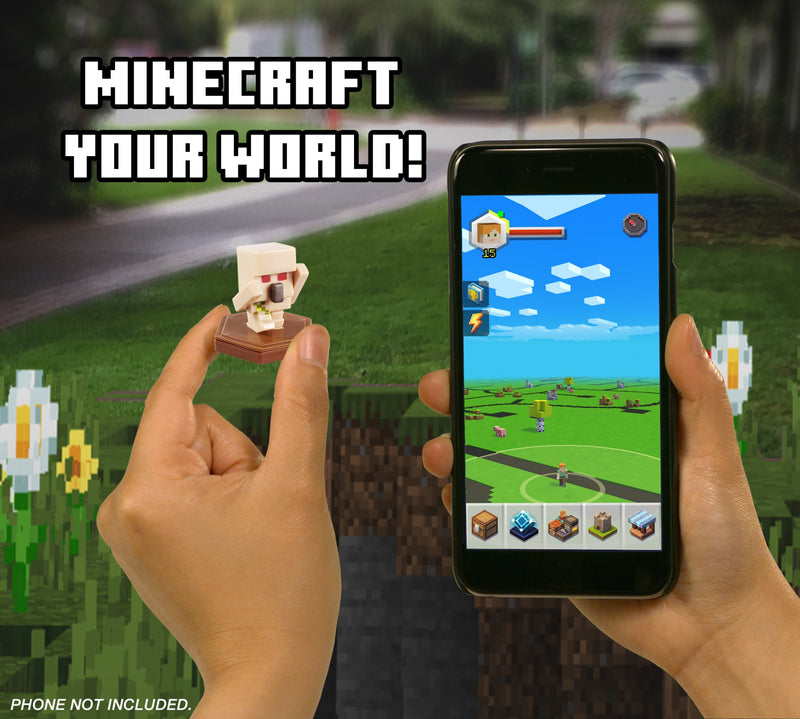 Minecraft Earth Boost Enraged Golem Figure