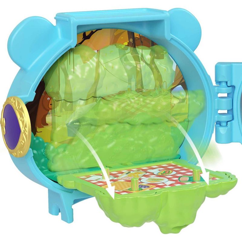 Polly Pocket Pet Connects Stackable Bear Compact Playset
