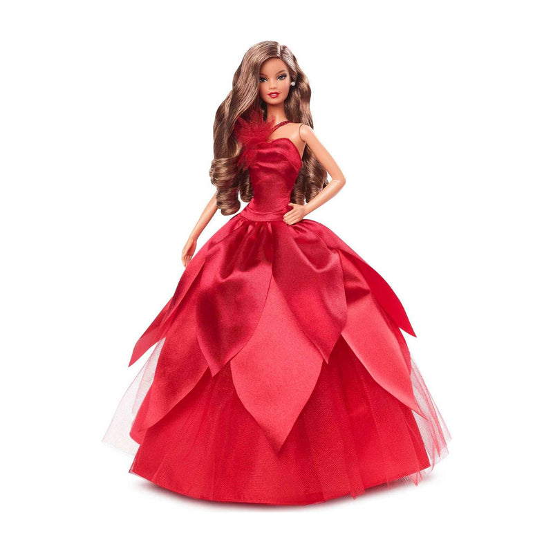 Barbie Signature 2022 Holiday Collector Doll - Light Brown Wavy Hair