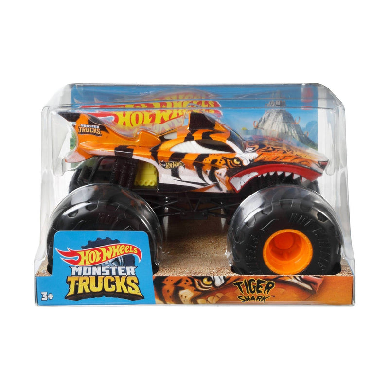 1:24 - Wheels Square Tiger Scale Monster Shark Imports – Truck Hot