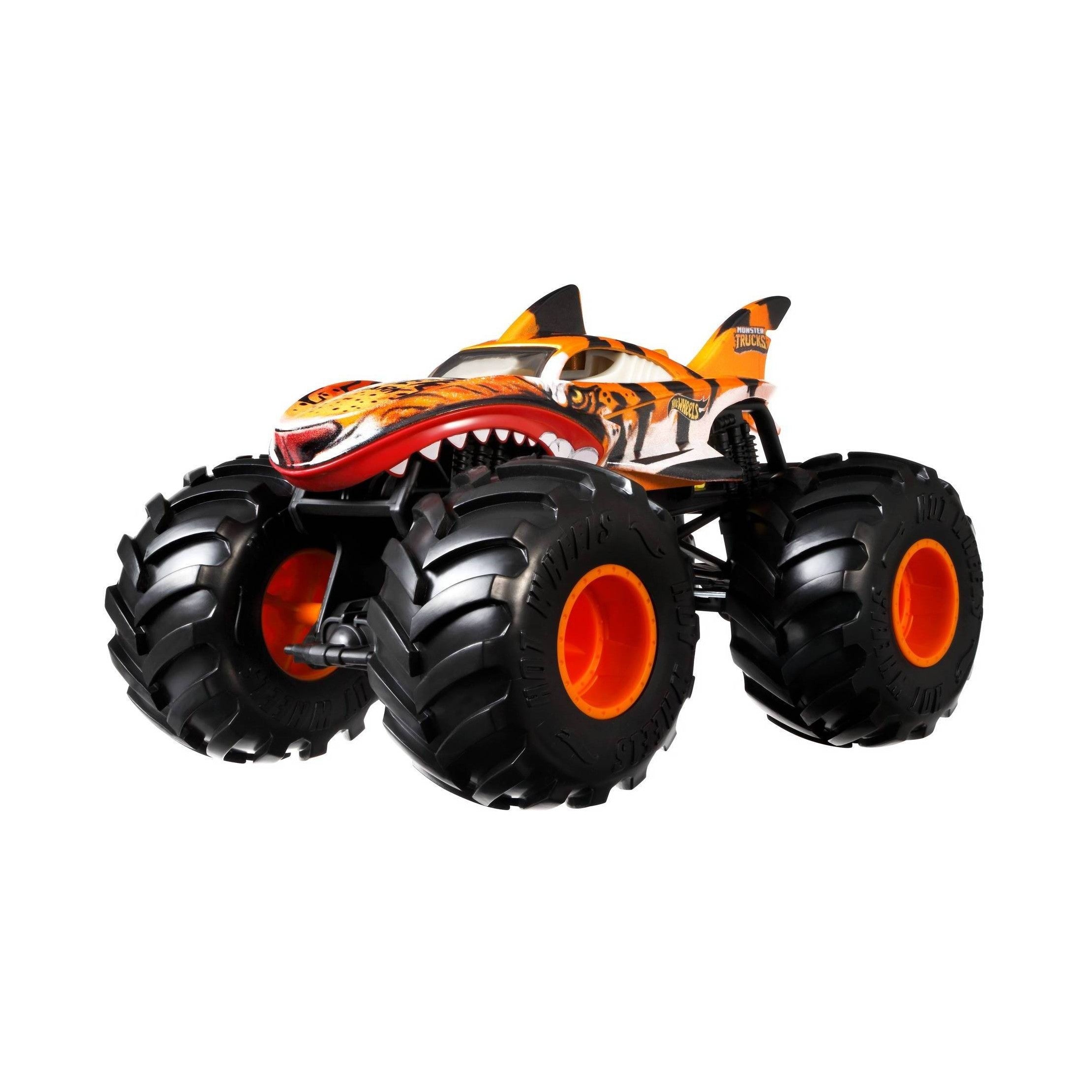 Hot Wheels Monster Truck 1:24 Scale - Tiger Shark – Square Imports