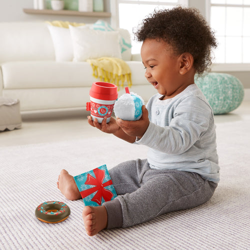 Fisher-Price Season’s Greetings Gift Set of 4 Baby toys