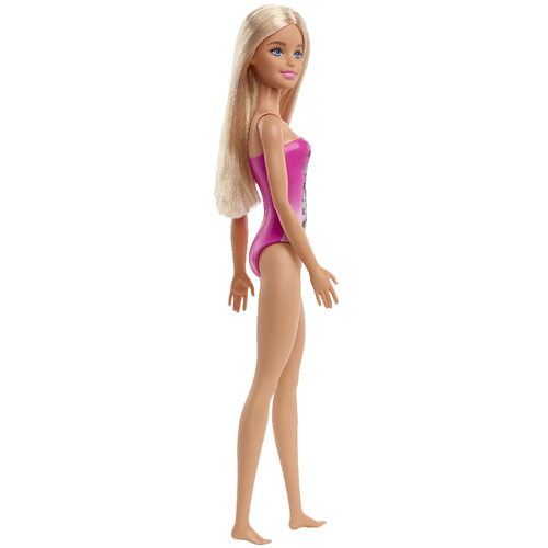 Barbie Beach Doll Tropical Checkers Blonde