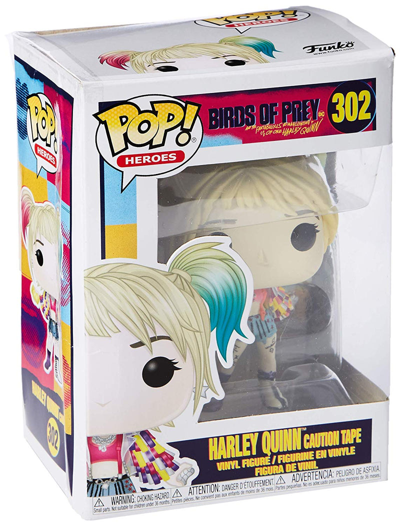 Funko Pop Heroes Birds of Prey Harley Quinn Caution Tape