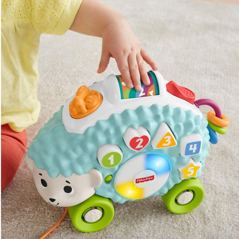 Fisher-Price Linkimals Happy Shapes Hedgehog Musical Baby Toy