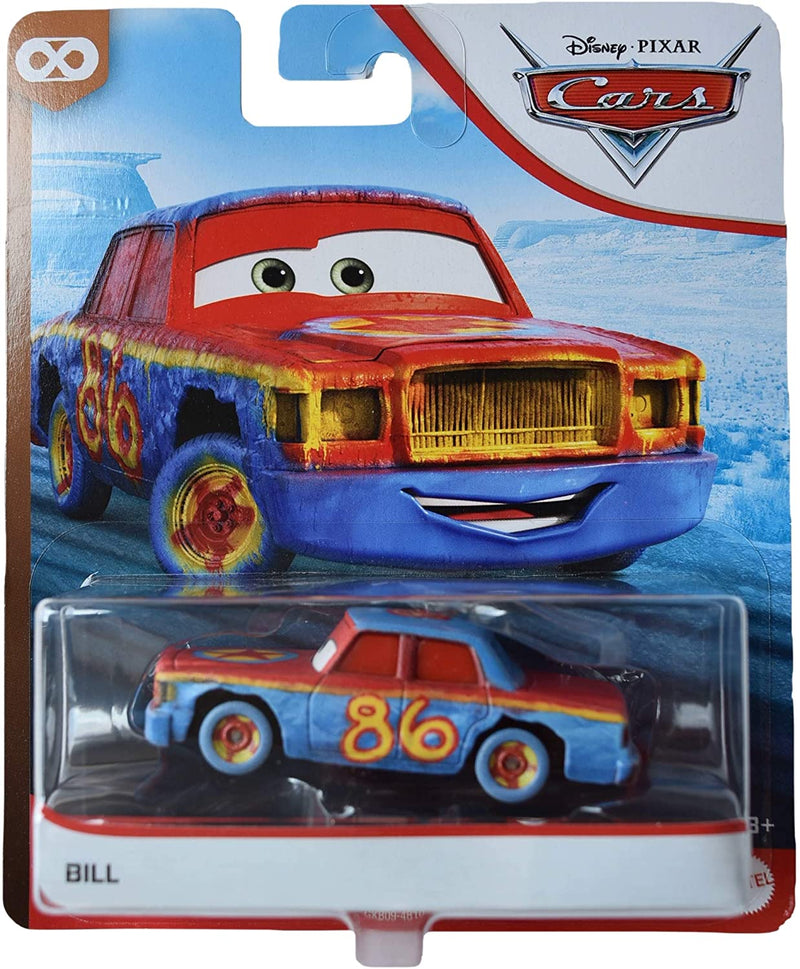 Disney Pixar Cars Bill Thunder Hollow, Blue and Red