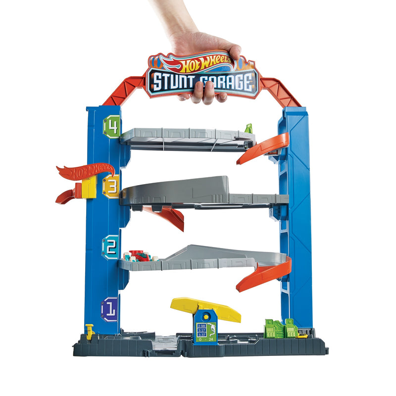 Hot Wheels City Stunt Garage Play Set