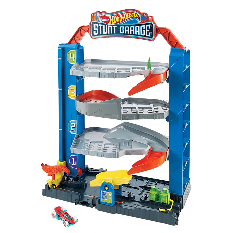 Hot Wheels City Stunt Garage Play Set