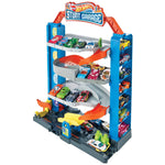 Hot Wheels City Stunt Garage Play Set