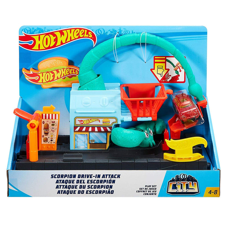 Hot Wheels City Scorpion Playset