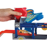 Hot Wheels Color Change Mega Car Wash and Cars and Conveyer Belt Track