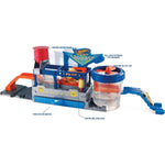 Hot Wheels Color Change Mega Car Wash and Cars and Conveyer Belt Track