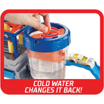 Hot Wheels Color Change Mega Car Wash and Cars and Conveyer Belt Track