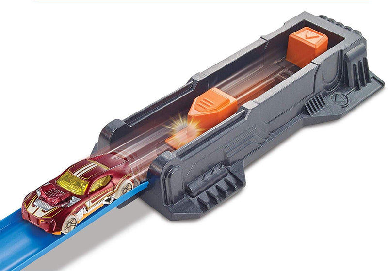 Hot Wheels Corkscrew Crash Track Launch Set with One Vehicle