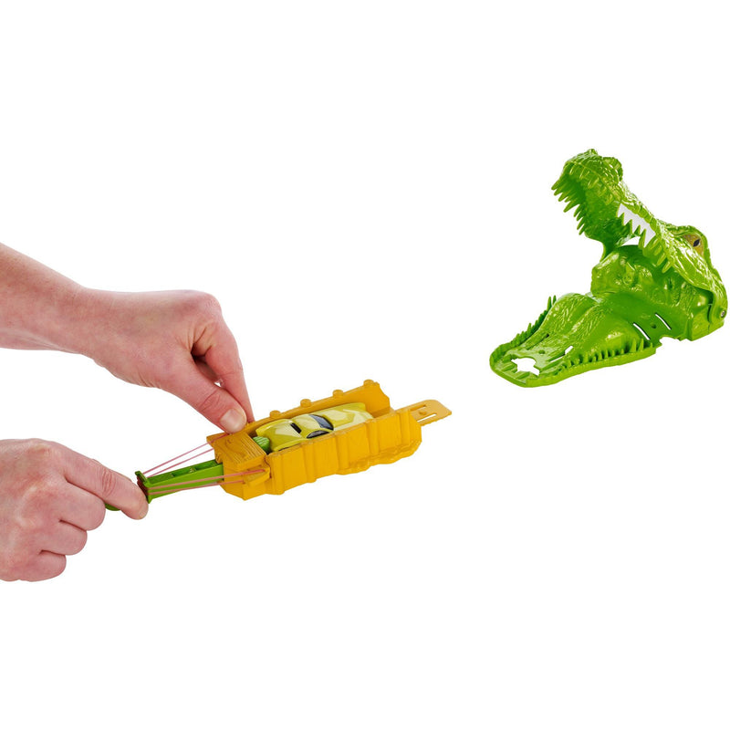 Hot wheels sale crocodile set
