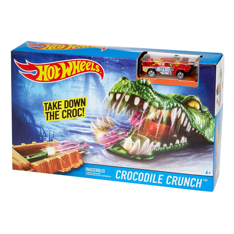 Hot Wheels Crocodile Crunch Play Set