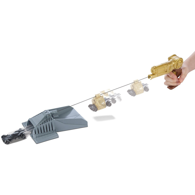 Hot Wheels DC Universe Batman Zipline Launcher Track Set
