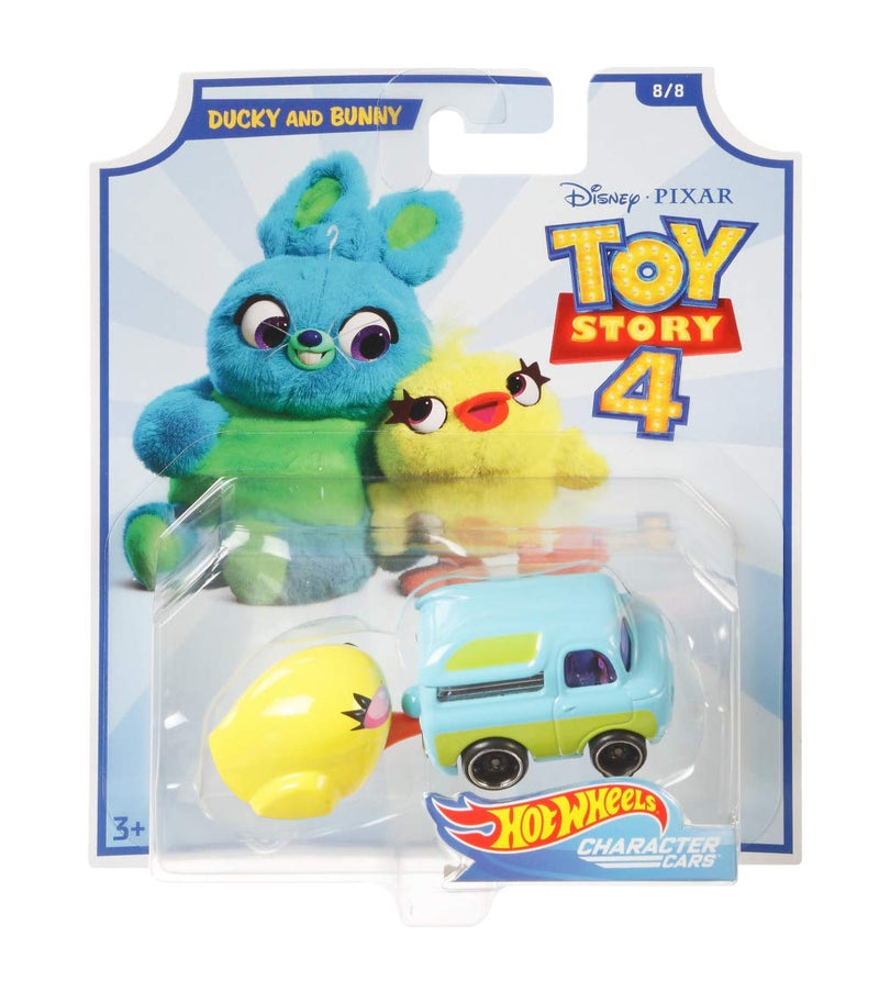 Hot Wheels Disney Pixar Toy Story Ducky Bunny Character Car Square Imports