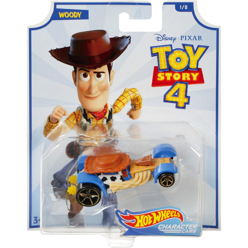 Hot Wheels Disney Pixar Toy Story Woody Character Car