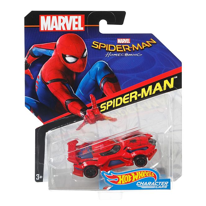 Hot Wheels Marvel Spiderman Homecoming Spiderman Vehicle