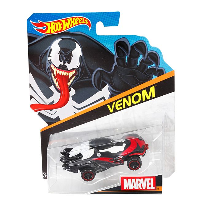 Hot Wheels Marvel Venom Character Car