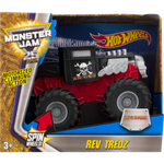 Hot Wheels Monster Jam Rev Tredz Bone Shaker Vehicle