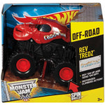 Hot Wheels Monster Jam Rev Tredz Crushstation 1:43 Scale Vehicle